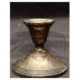 Weighted Vintage PSCC Sterling Silver Candleholder