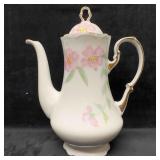 Vohenstrauss Johann Seltmann White Hand Painted Fl