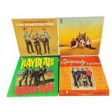 Lot of 4 Pop, Rock, Folk, Assorted Album Records
