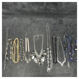 Assorted Costume Jewelry Necklaces Lot Mixed Desig