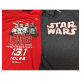 2 XL Star Wars Men's Dark Side Marathon & Logo