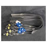 UCF College Football Black and Gold Knight Belts H