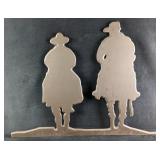 Vintage Cowboy Wall Art Ponderosa Steakhouse Art