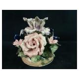 Vintage Authentic Italy Capodimonte Glazed Porcela