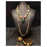 5pc Gold and Earth Tone Sun Child Themed Mixed Cos