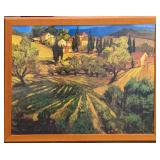 Framed Large Philip Craig Mont Ventoux Print