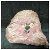 Pink Purple Fuzzy Novelty Decorative Head with Len