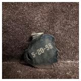 Sterling Silver Roberta Dated Pendant Q56