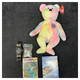 Mixed Collectibles Lot Ty Beanie Baby Anne Klein W