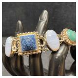 Whitney Kelly Sterling Silver Agate Turquoise Lapi