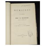 1887 Memoires Du General Dirk Van Hogendorp HC