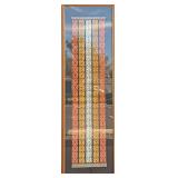 Framed Metropolitan Museum Of Art Hand Dyed Scarf