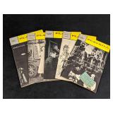 Vintage 1960s Playbill Magazine Lot Of Five