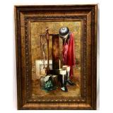 Original Oil On Canvas By Pompano