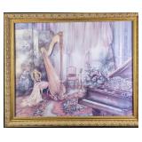 Framed LE Lena Liu's 'Music Room VI Print