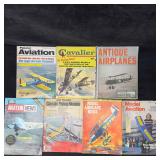 Aviation Airplane Model Magazine Lot of 7 Seven Ma