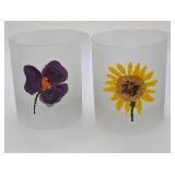 2 Dartingtonï¿½Double Old Fashioned Frosted Flower G