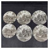 Myott Royal Mail Staffordshire Ware Fine Engraving