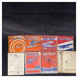 Aero Digest Aviation Magazine 1920's Lot of 9 Nine
