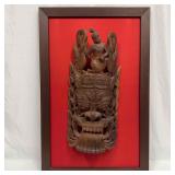 Bali Indonesian Hand Carved Wooden Mask Balinese F