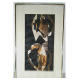 Framed Painting, Signed Susan Biglin 1962