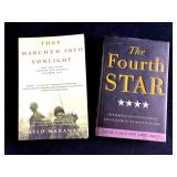 Set of (2) Military History Books They Marched Int