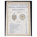 1931 United States Naval Institute Proceedings