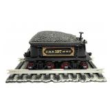Empty Vintage Jim Beam Coal Car Decanter C.R.R 197