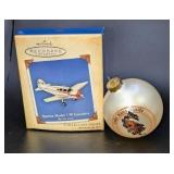 Lot Of Two Travel Ornaments With An Special Exclus