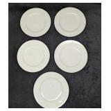 5 Retired Rosenthal China Salad Plates