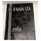 1958 Rome Free Academy Yearbook Hardcover