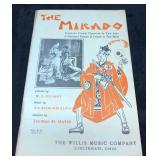 'The Mikado' Song Book - Japanese Comic Operetta i