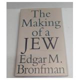 Edgar M. Bronfman Signed The Making Of A Jew Hardc