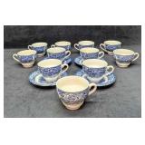 Vintage Retired Liberty Blue Historic Colonial Sce