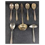 Vintage Retired German BMF Silver Plate Spoons &am