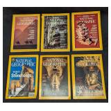 6 1980s 1990s 2000s National Geographic Magazines