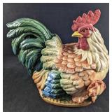 Fitz & Floyd Mediterraneo Hen Oval Covered Vegetab