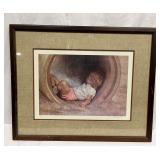 Hand Signed Artists Proof 'Playtime' By Julian Gil