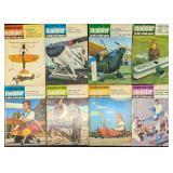 8 Issues Of American Modeler 1967 Magazines