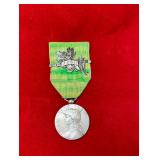 France Madagascar Commemorative Medal 1895