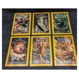6 1980s 1990s 2000s National Geographic Magazines
