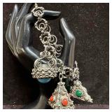 Lapis Carnelian Malachite Turquoise Stone Etruscan