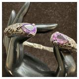 Annika Witt Bali ATI ID Sterling Silver Amethyst B