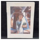 Disney Beauty and The Beast Belle Art Print Artist