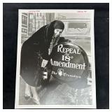 Prohibition Era Photograph Repeal the 18th Amendme