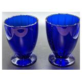 2 Glass Martinsville Addie Cobalt Blue??????? Tumb