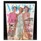 Vogue Magazine April 1997 Shalom Harlow Helmut New