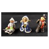 Three Vintage Goebel German Figurines