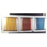 Gustavo Herrera Glass Wall Sculpture My Tricolor