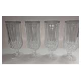 4 Cristal D'arques-Durand Longchamp Ice Tea Glasse